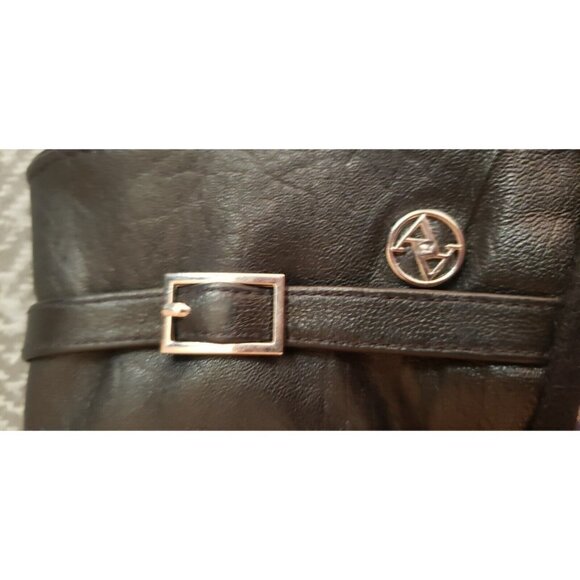 NWT ADRIENNE VITTADINI TOUCH SCREEN TECHNOLOGY LEATHER WOOL GROVES - Picture 3 of 6